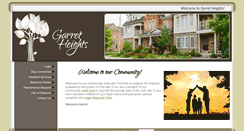 Desktop Screenshot of garretheights.net
